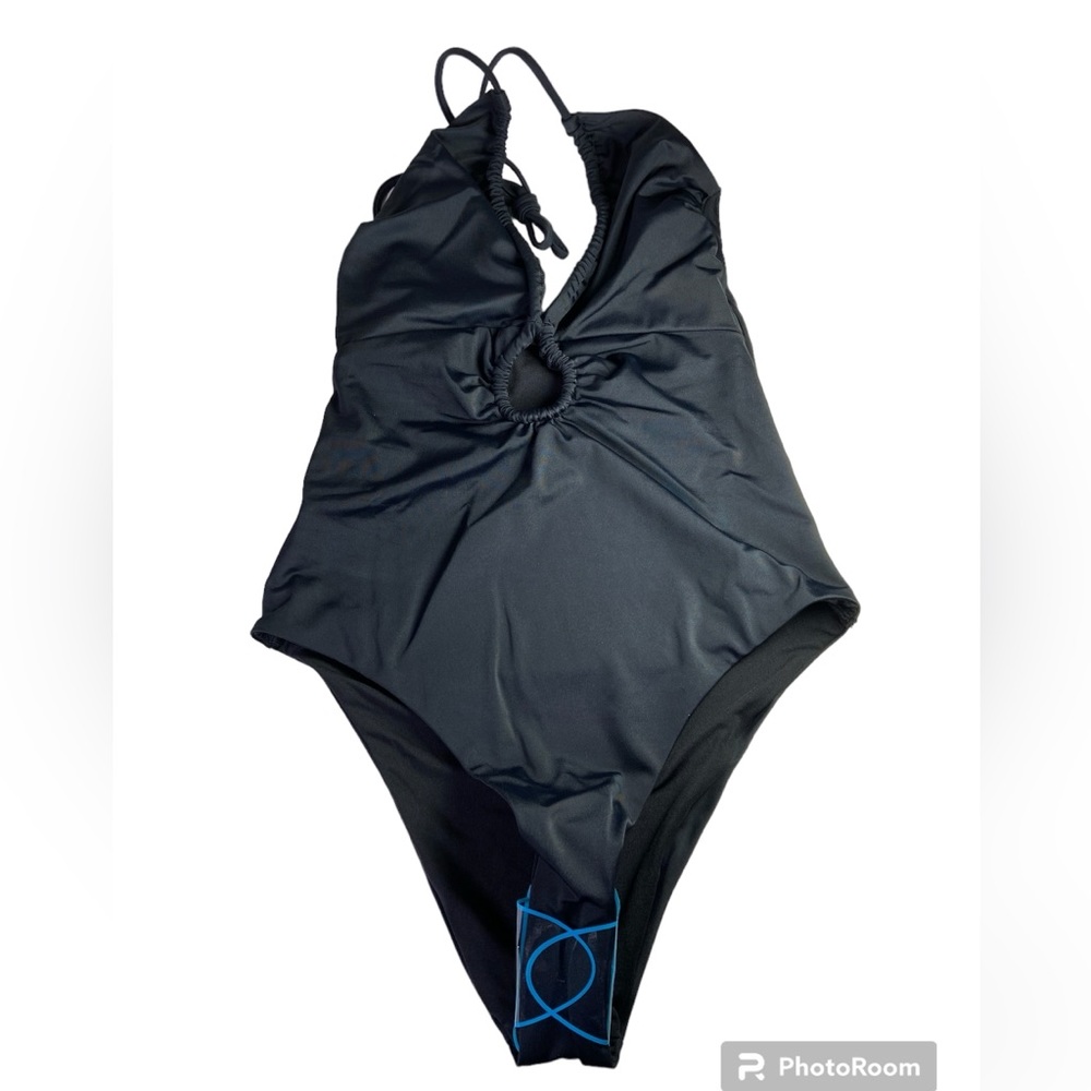 ASOS Woman's Swimsuit Black One Piece swimwear - Picture 4 of 5